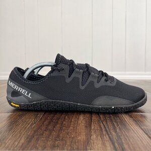 Merrell Vapor Glove 5 Barefoot Shoe Minimalist Vibram J135365 Size 10 Black